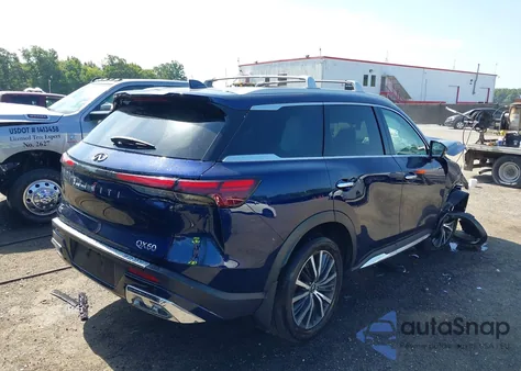 2022 Infiniti Qx60 Sensory Awd from USA, damaged, VIN 5N1DL1GSXNC335760